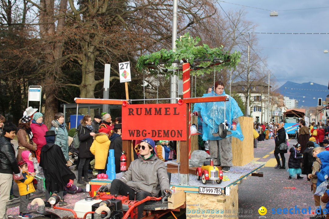 Fasnachtsumzug am Vierwaldstaettersee: Kriens, 25.02.2020