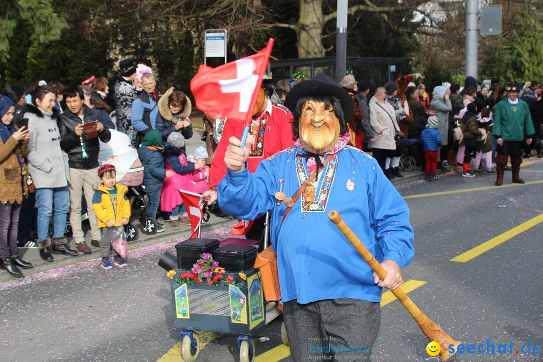 Fasnachtsumzug am Vierwaldstaettersee: Kriens, 25.02.2020