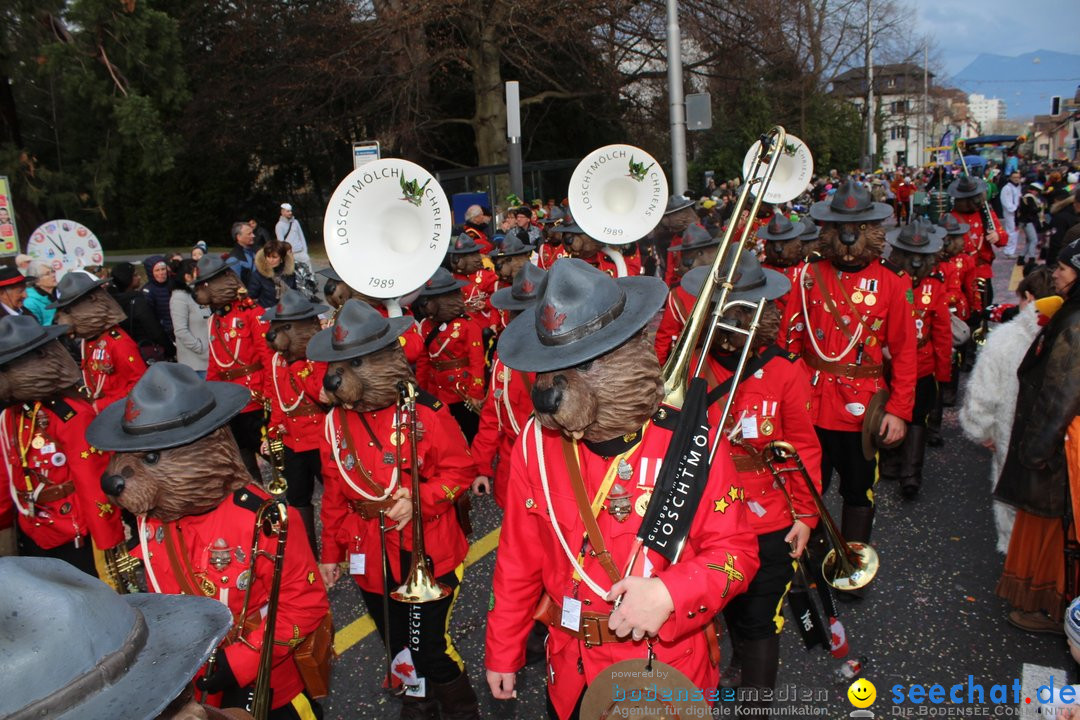 Fasnachtsumzug am Vierwaldstaettersee: Kriens, 25.02.2020