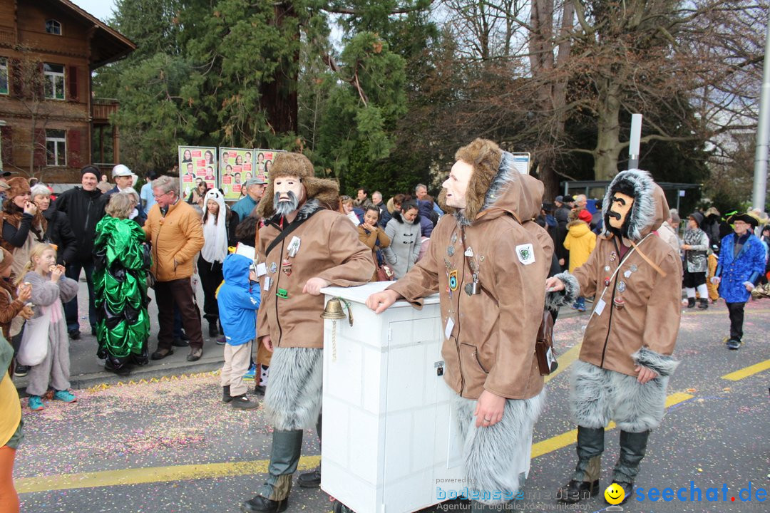 Fasnachtsumzug am Vierwaldstaettersee: Kriens, 25.02.2020