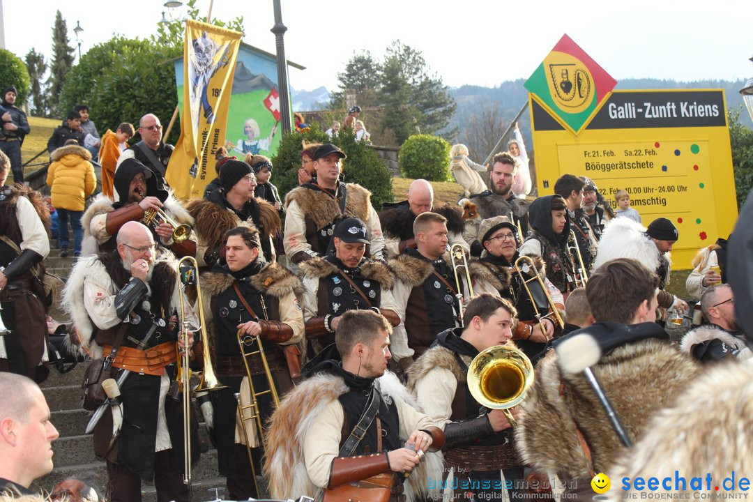 Fasnachtsumzug am Vierwaldstaettersee: Kriens, 25.02.2020