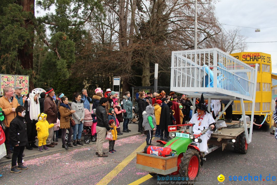 Fasnachtsumzug am Vierwaldstaettersee: Kriens, 25.02.2020