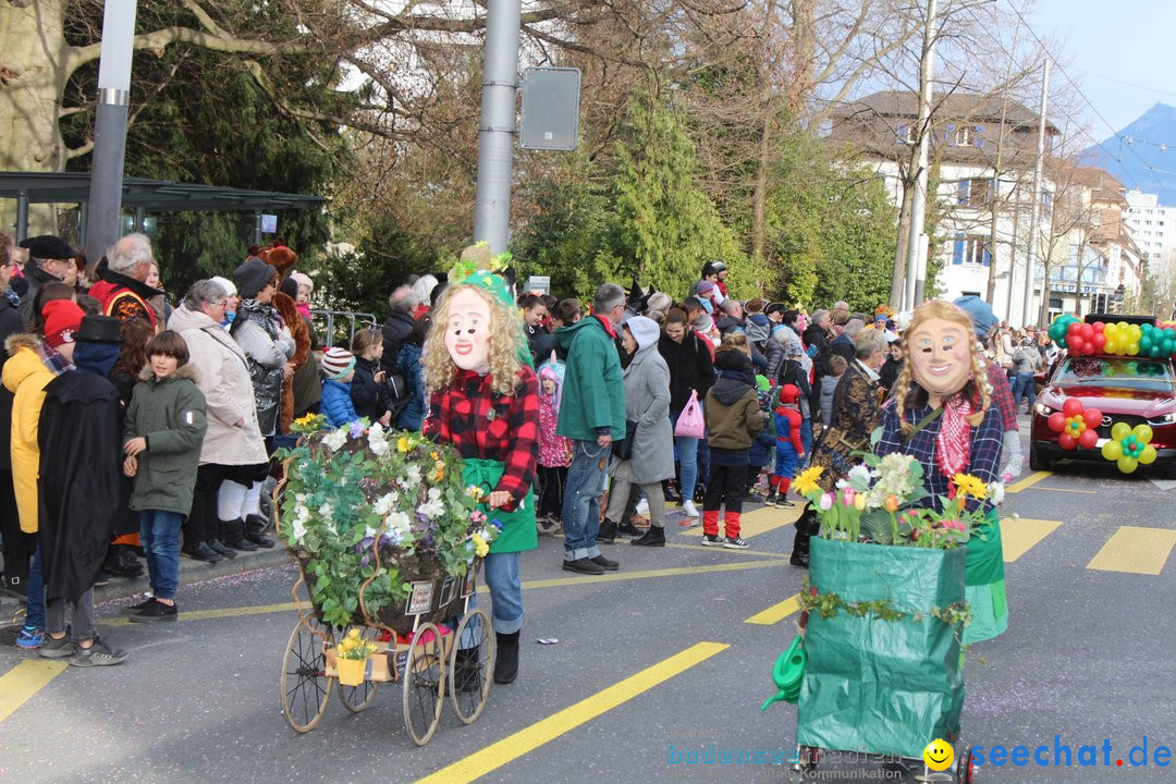 Fasnachtsumzug am Vierwaldstaettersee: Kriens, 25.02.2020