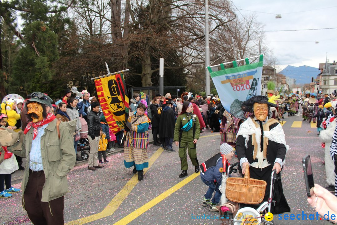 Fasnachtsumzug am Vierwaldstaettersee: Kriens, 25.02.2020