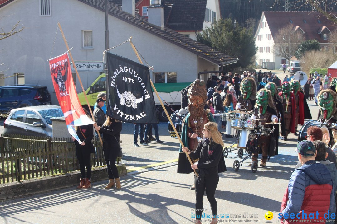 Fasnachtsumzug - Glattfelden am Zuerisee - Schweiz, 01.03.2020