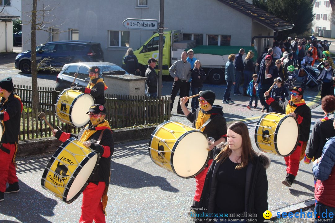 Fasnachtsumzug - Glattfelden am Zuerisee - Schweiz, 01.03.2020