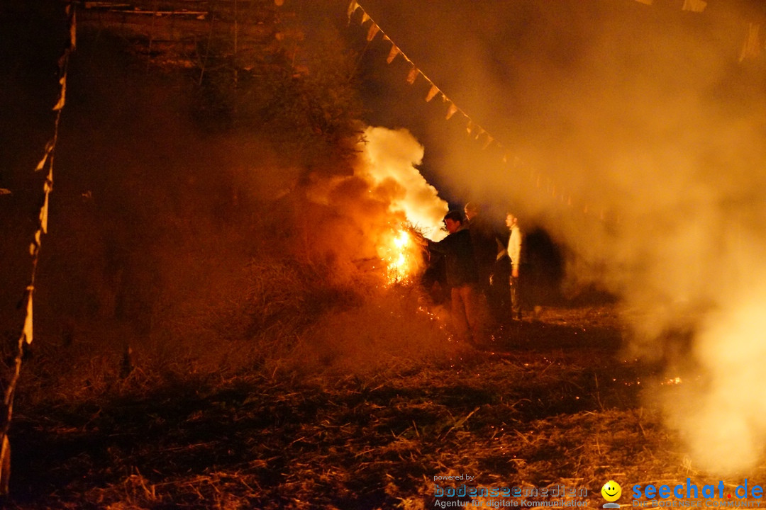 Funkenfeuer Fasnet: Ittendorf und Markdorf, 01.03.2020