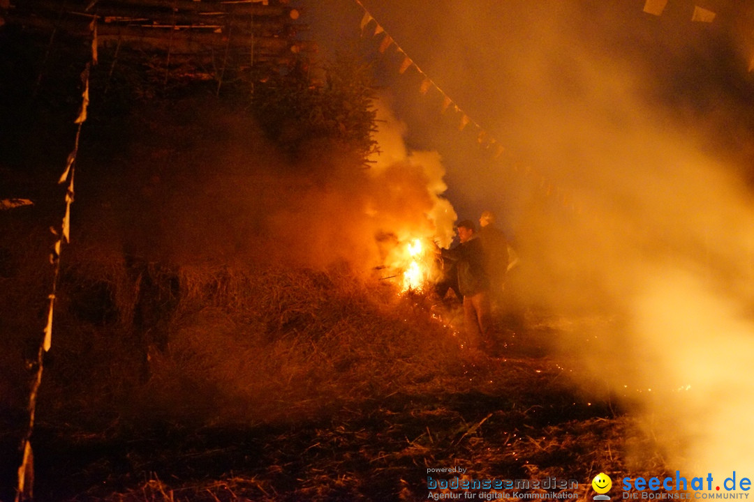 Funkenfeuer Fasnet: Ittendorf und Markdorf, 01.03.2020