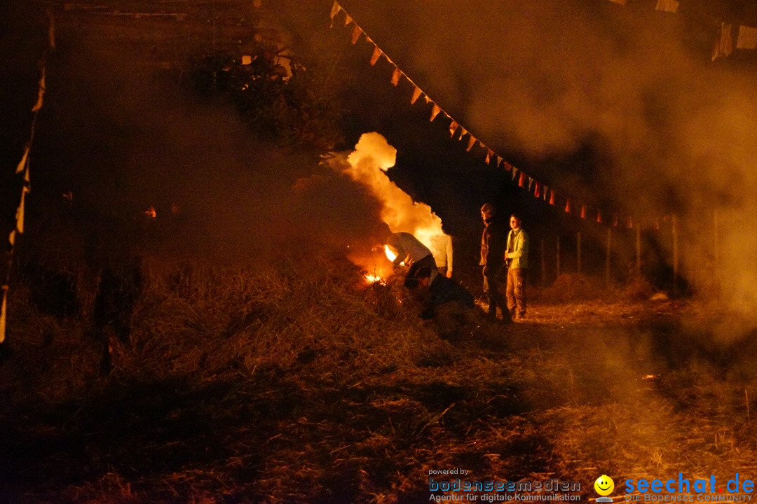 Funkenfeuer Fasnet: Ittendorf und Markdorf, 01.03.2020