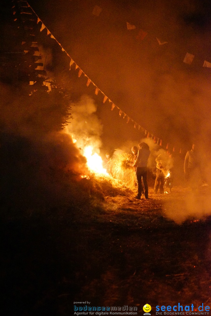 Funkenfeuer Fasnet: Ittendorf und Markdorf, 01.03.2020