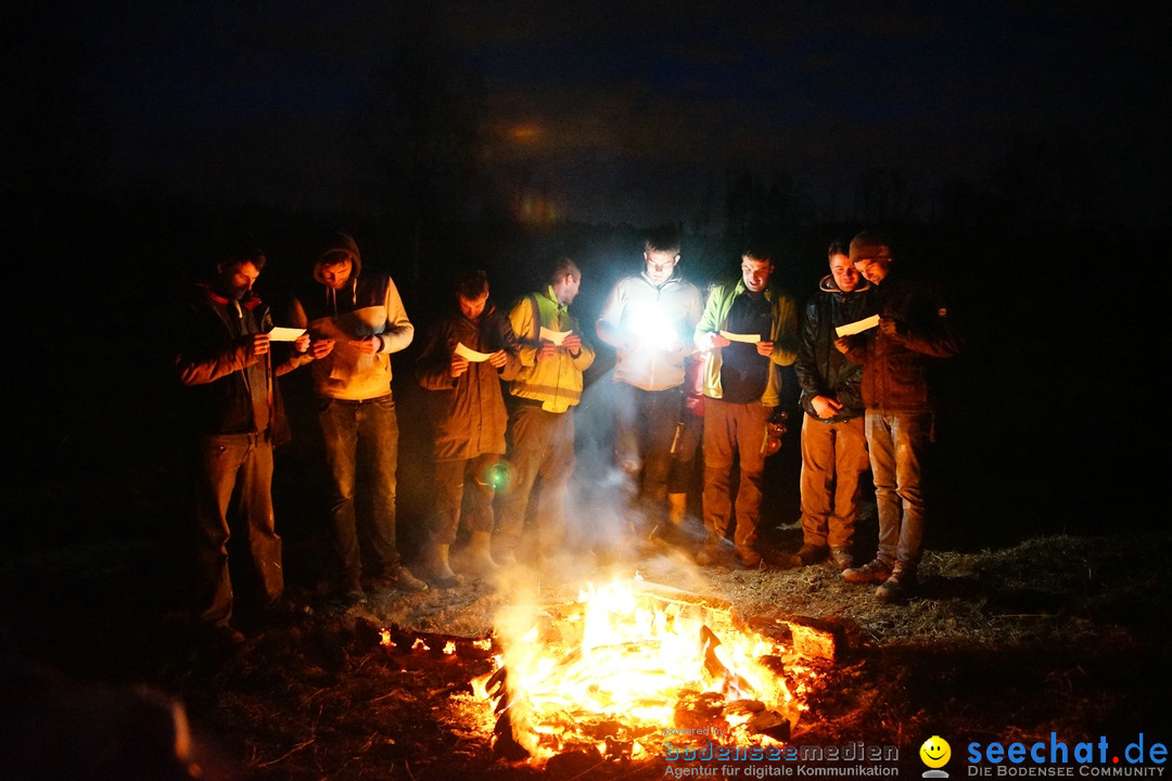 Funkenfeuer Fasnet: Ittendorf und Markdorf, 01.03.2020