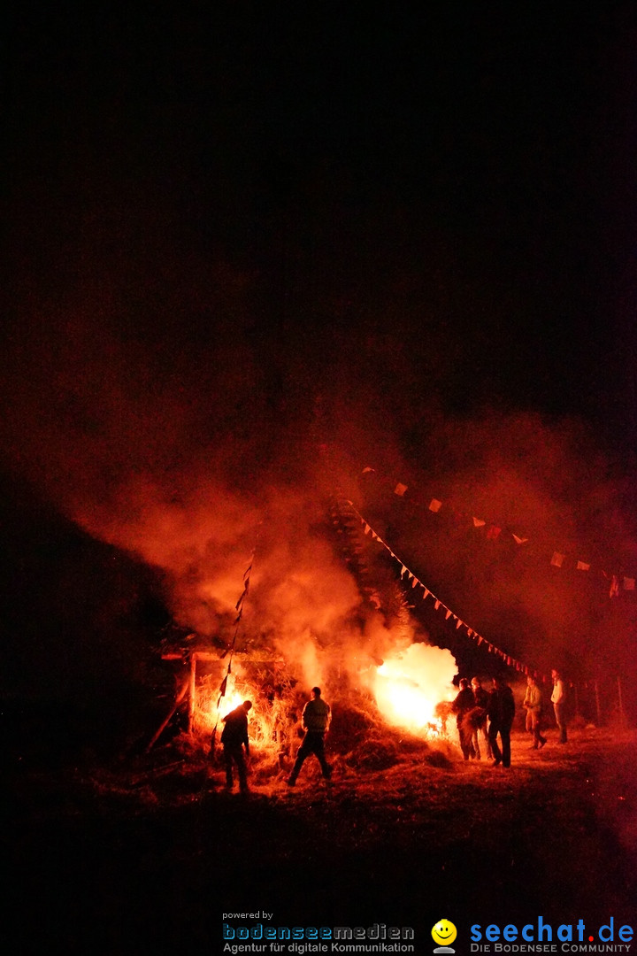 Funkenfeuer Fasnet: Ittendorf und Markdorf, 01.03.2020