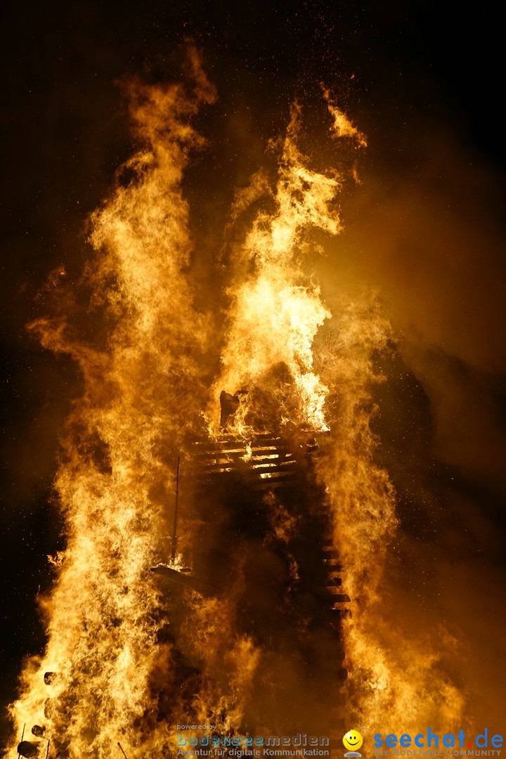 Funkenfeuer Fasnet: Ittendorf und Markdorf, 01.03.2020