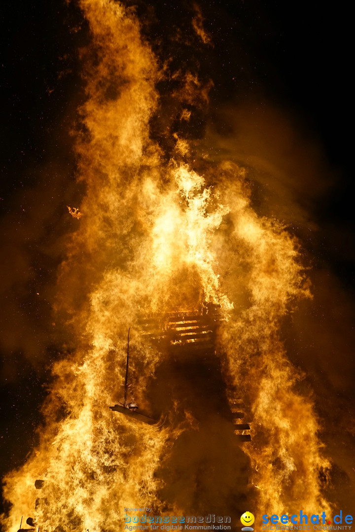 Funkenfeuer Fasnet: Ittendorf und Markdorf, 01.03.2020