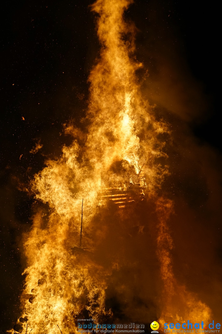 Funkenfeuer Fasnet: Ittendorf und Markdorf, 01.03.2020