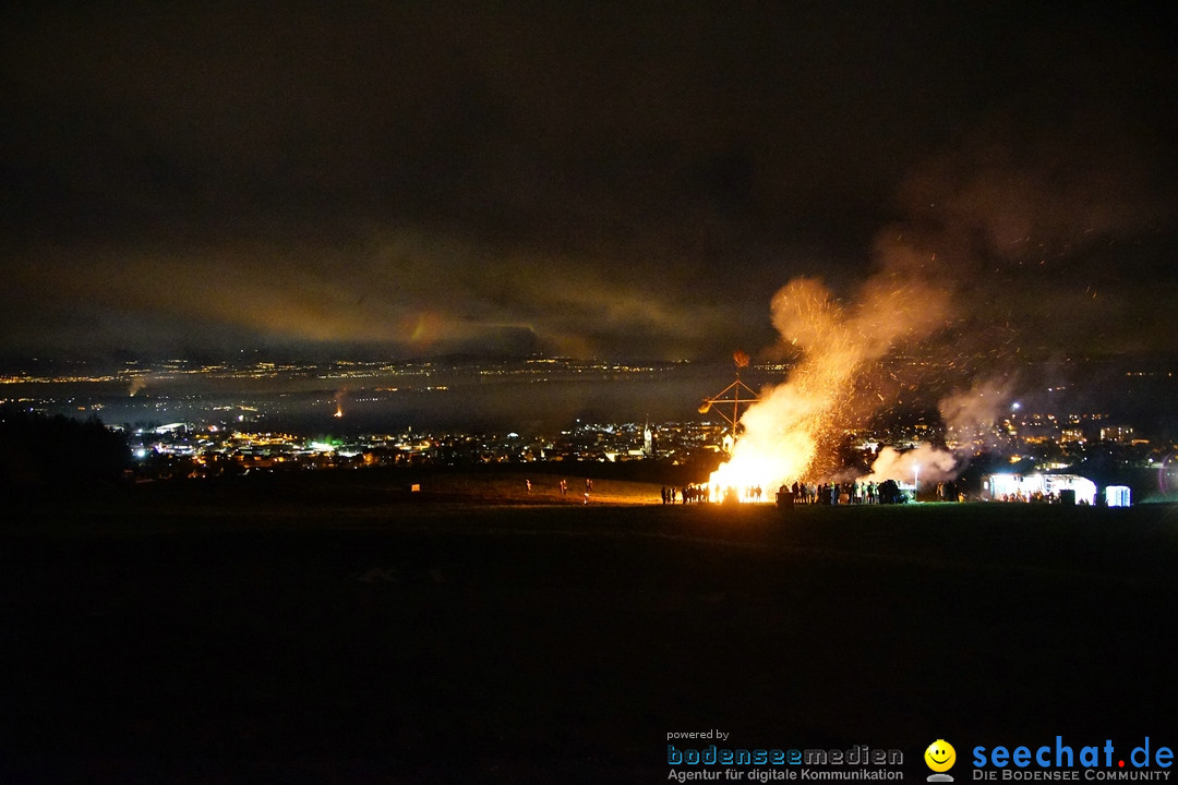 Funkenfeuer Fasnet: Ittendorf und Markdorf, 01.03.2020