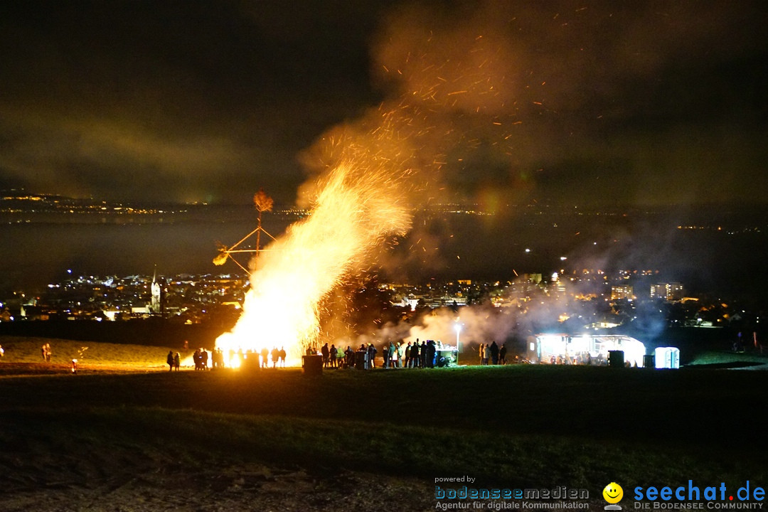 Funkenfeuer Fasnet: Ittendorf und Markdorf, 01.03.2020