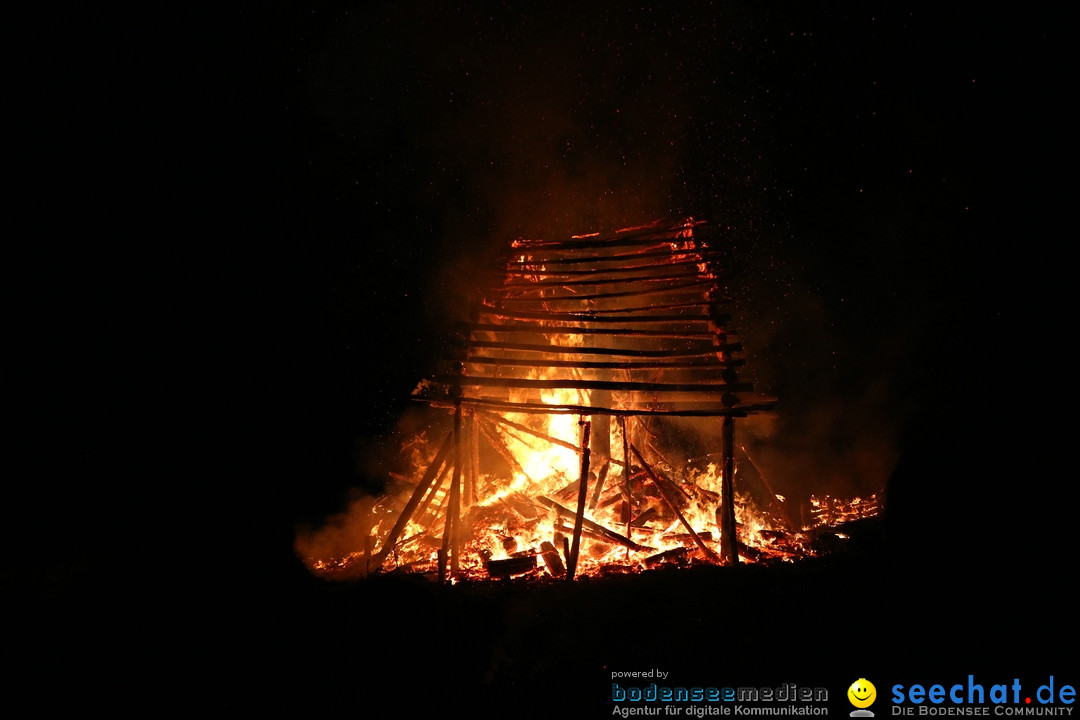 Funkenfeuer Fasnet: Ittendorf und Markdorf, 01.03.2020