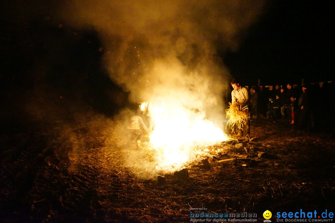 Funkenfeuer Fasnet: Ittendorf und Markdorf, 01.03.2020