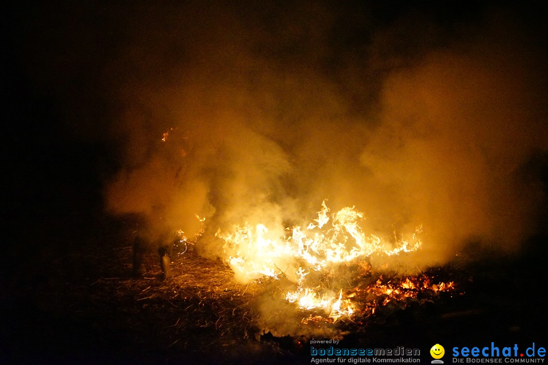 Funkenfeuer Fasnet: Ittendorf und Markdorf, 01.03.2020