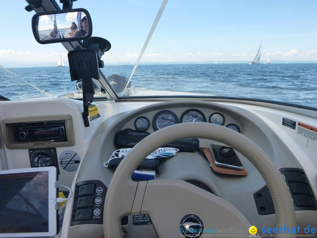 BODENSEEBOOT.DE Seequerung Marco Kochta: Friedrichshafen, 18.07.2020