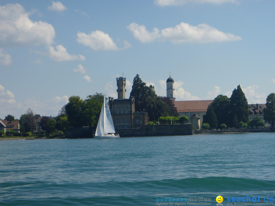 BODENSEEBOOT.DE Seequerung Marco Kochta: Friedrichshafen, 18.07.2020