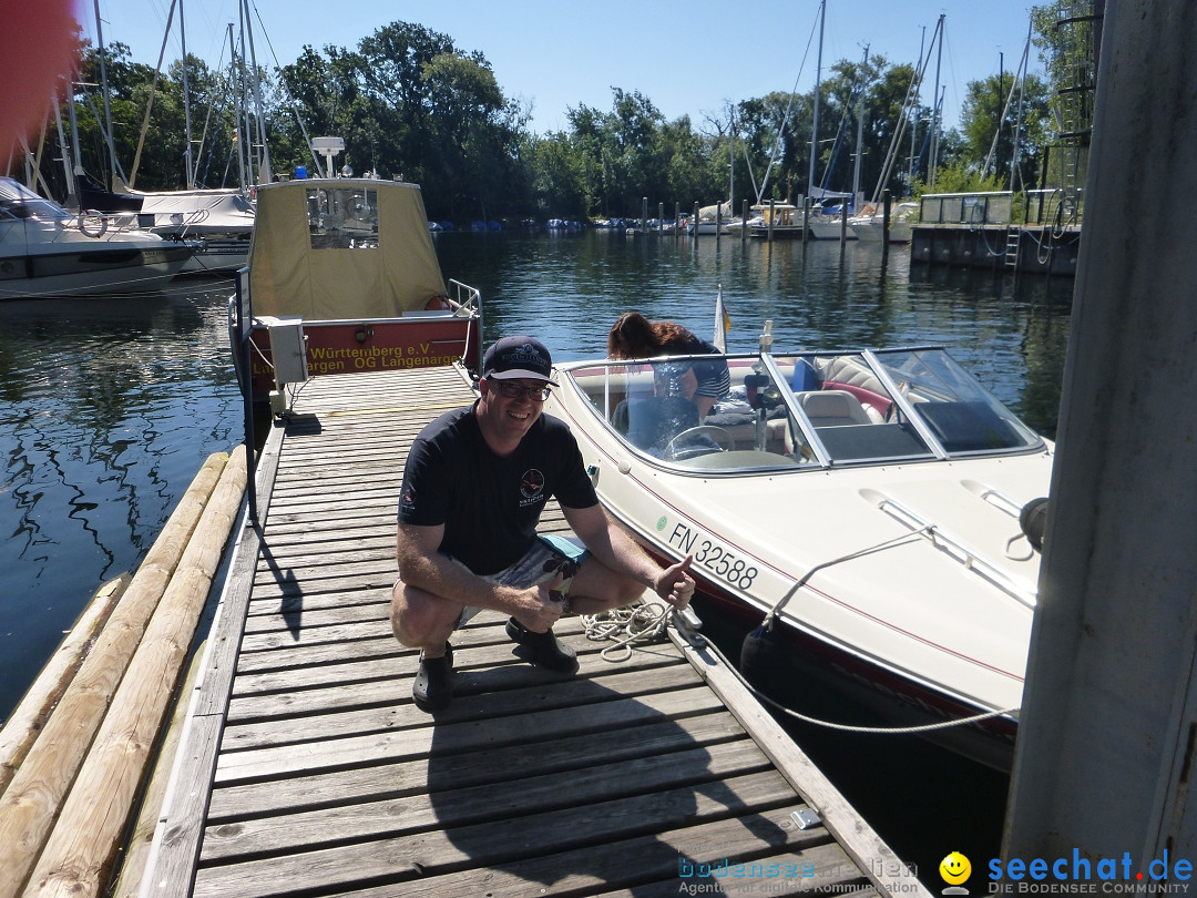 BODENSEEBOOT.DE 2fache SeeQuerung- Cyril Spuler: Romanshorn 19.07.2020