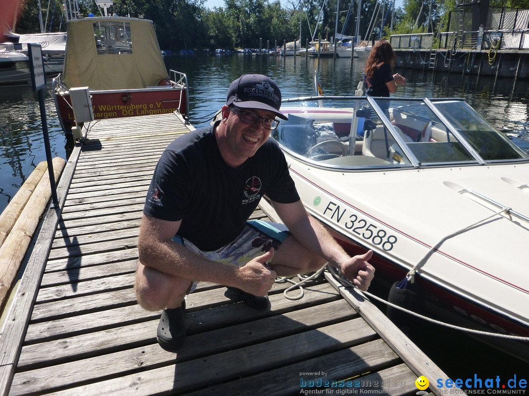 BODENSEEBOOT.DE 2fache SeeQuerung- Cyril Spuler: Romanshorn 19.07.2020