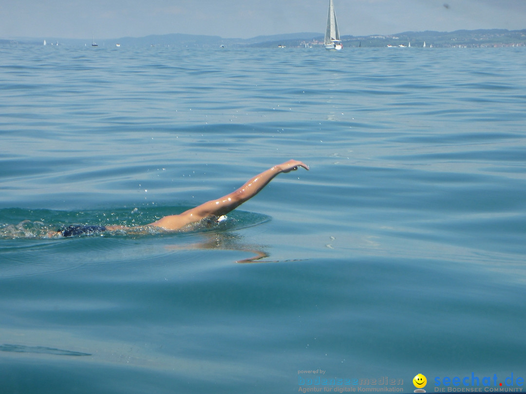 BODENSEEBOOT.DE 2fache SeeQuerung- Cyril Spuler: Romanshorn 19.07.2020