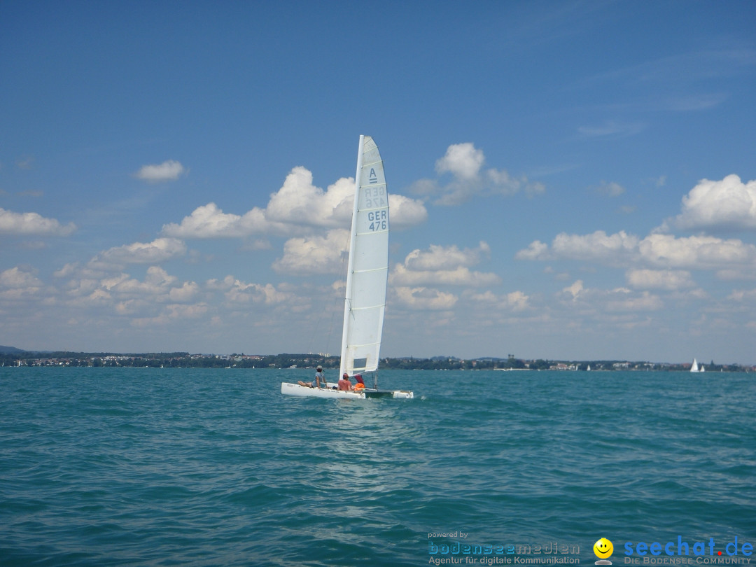 BODENSEEBOOT.DE 2fache SeeQuerung- Cyril Spuler: Romanshorn 19.07.2020