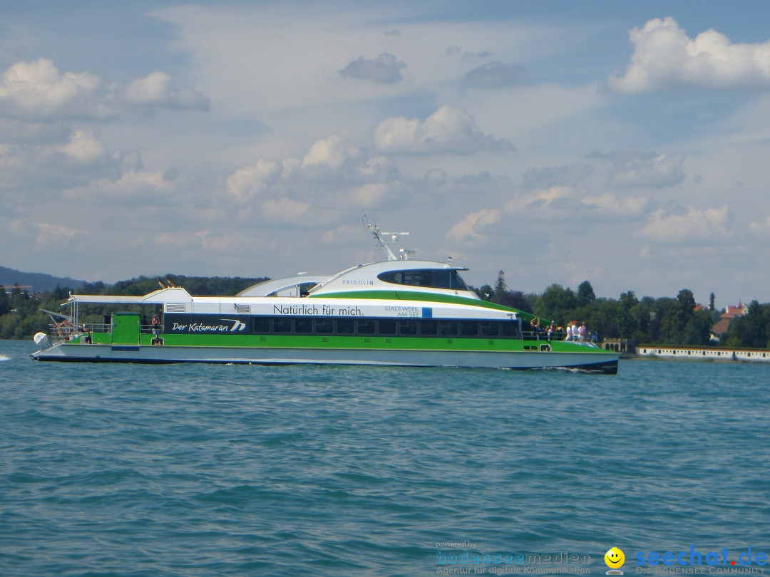 BODENSEEBOOT.DE 2fache SeeQuerung- Cyril Spuler: Romanshorn 19.07.2020