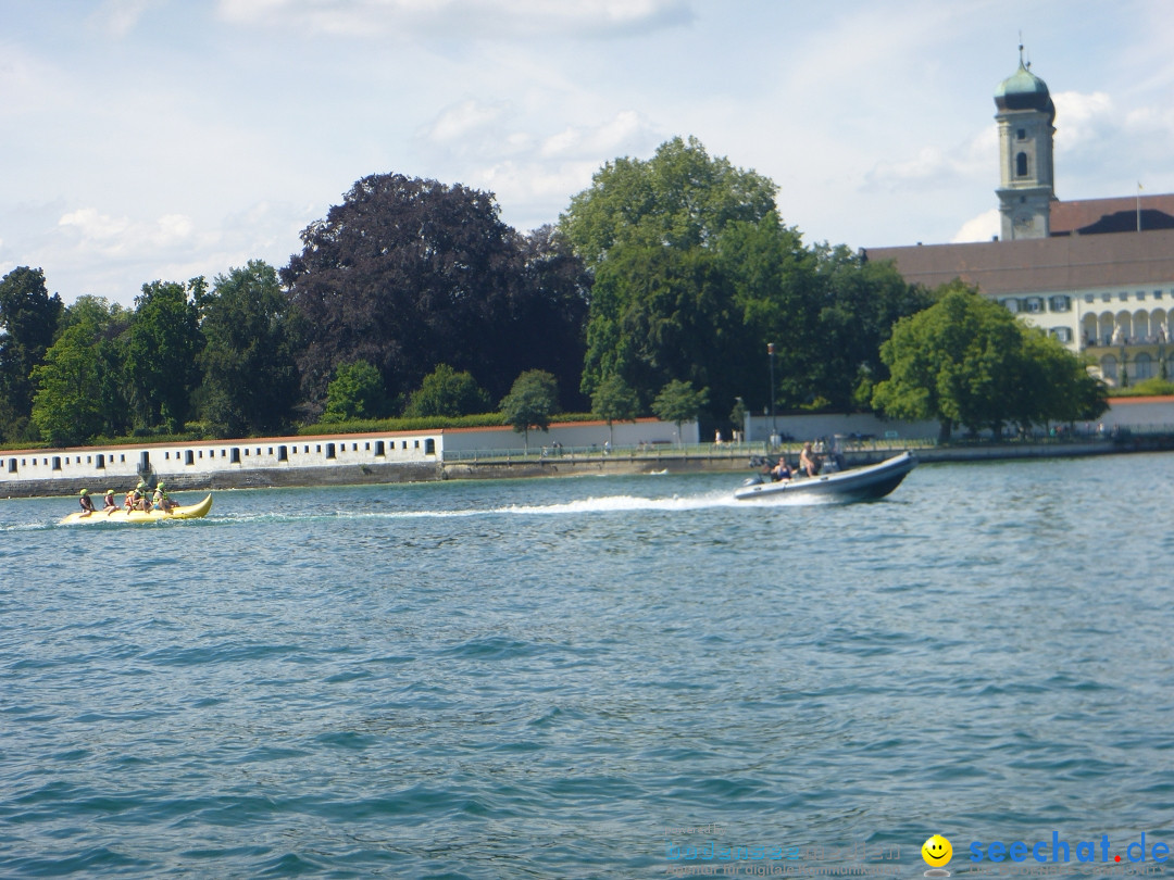 BODENSEEBOOT.DE 2fache SeeQuerung- Cyril Spuler: Romanshorn 19.07.2020