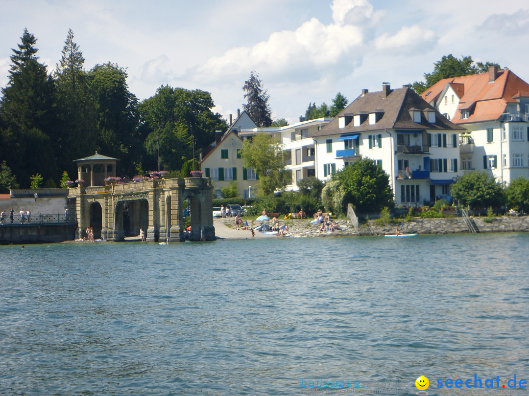 BODENSEEBOOT.DE 2fache SeeQuerung- Cyril Spuler: Romanshorn 19.07.2020