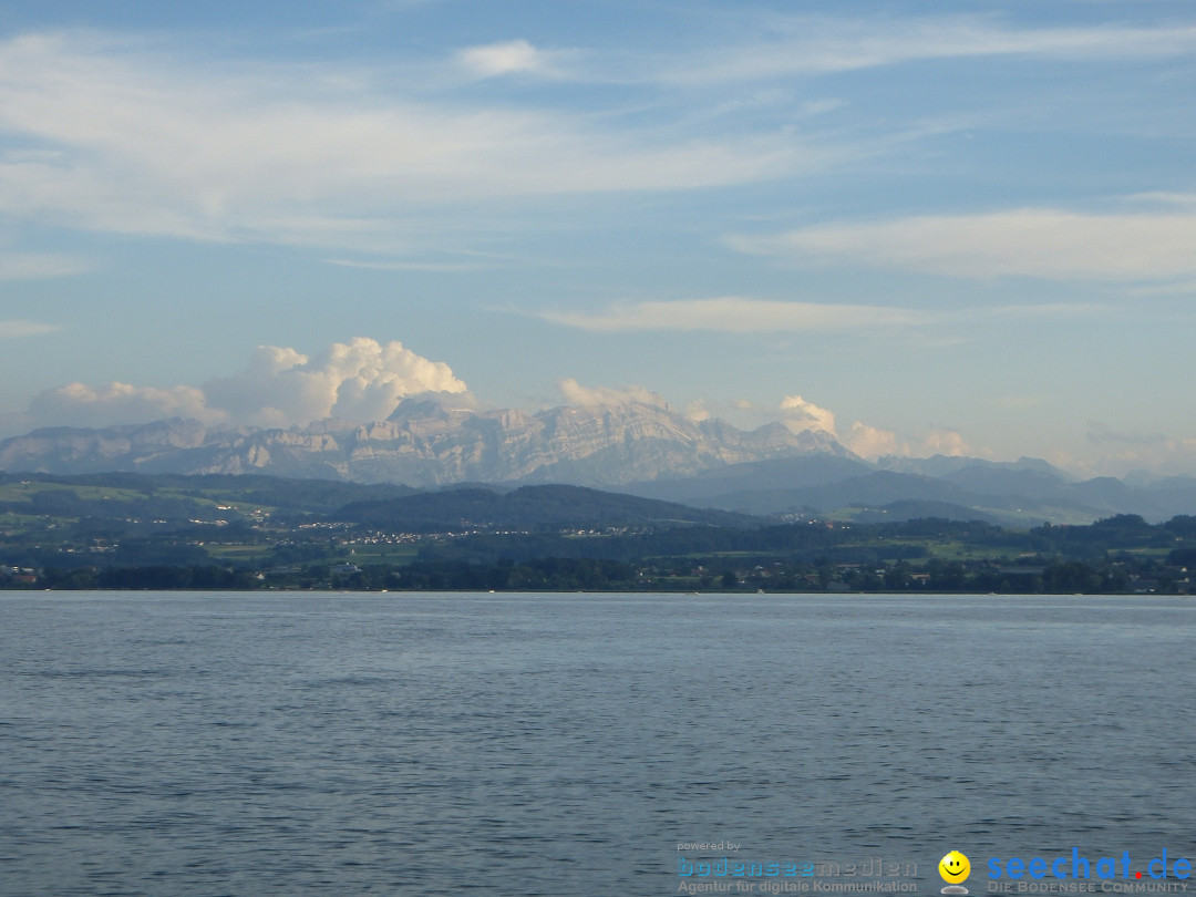 BODENSEEBOOT.DE 2fache SeeQuerung- Cyril Spuler: Romanshorn 19.07.2020