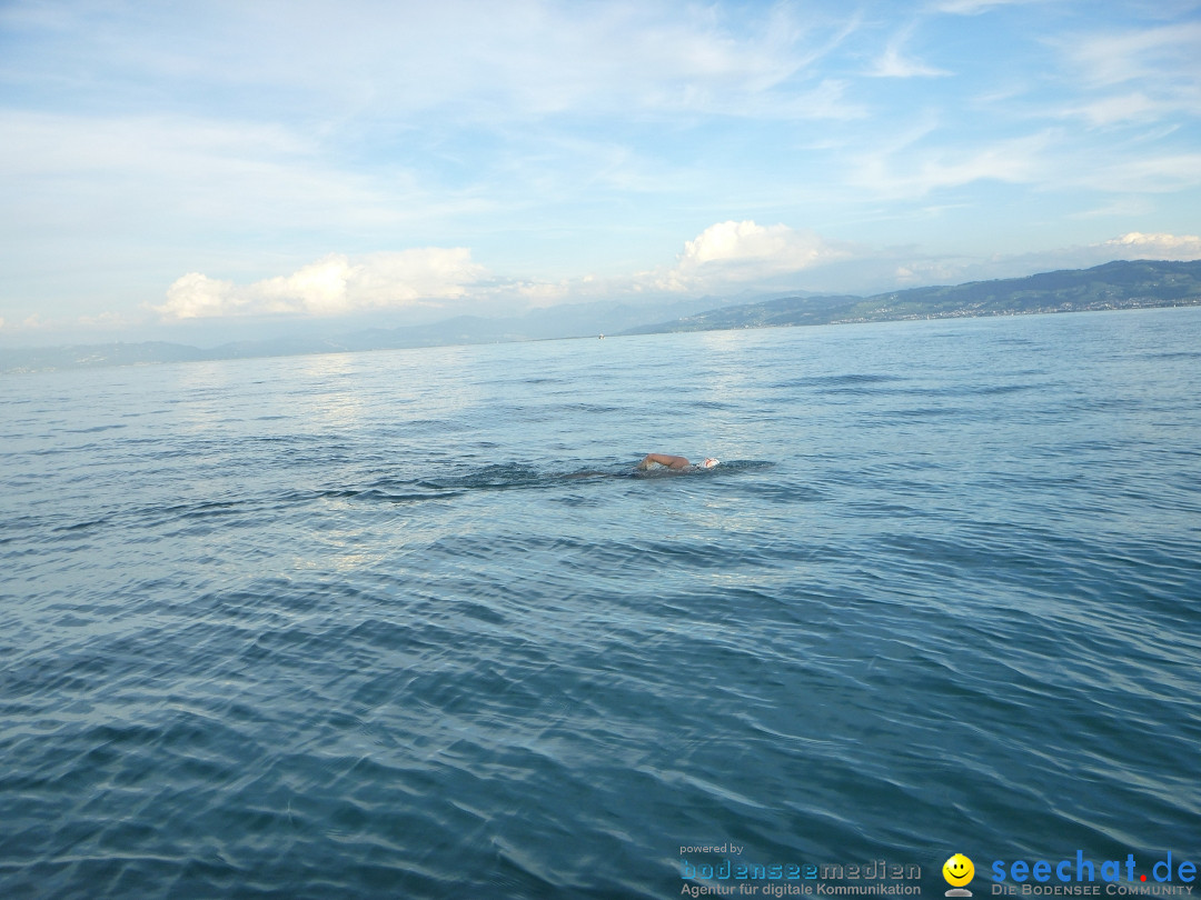 BODENSEEBOOT.DE 2fache SeeQuerung- Cyril Spuler: Romanshorn 19.07.2020