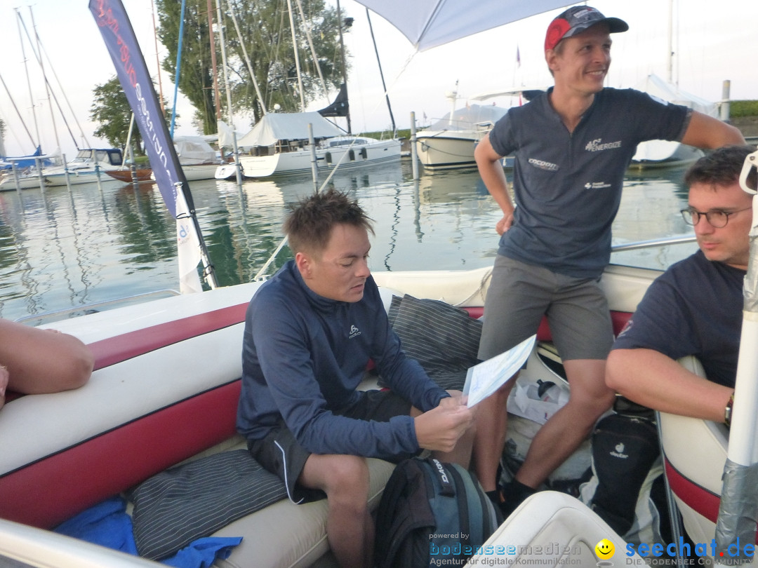 BODENSEEBOOT.DE 2fache SeeQuerung- Cyril Spuler: Romanshorn 19.07.2020