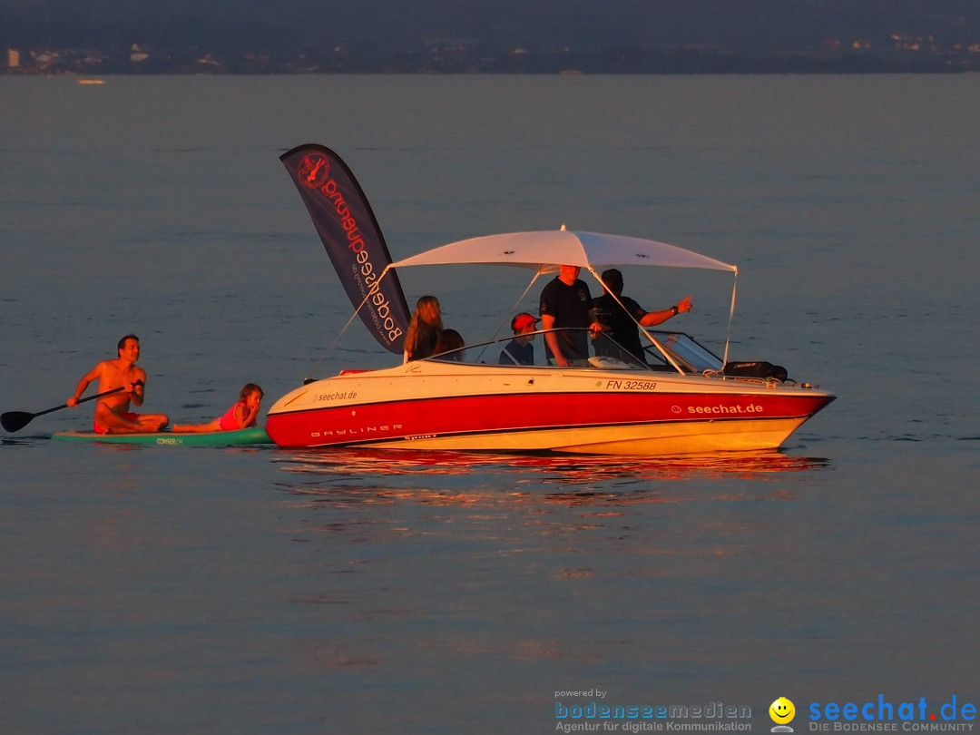 BODENSEEBOOT.DE 2fache SeeQuerung- Cyril Spuler: Romanshorn 19.07.2020