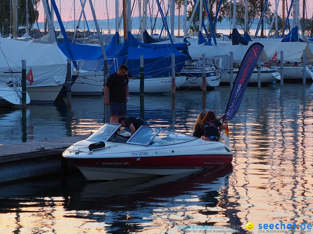 BODENSEEBOOT.DE 2fache SeeQuerung- Cyril Spuler: Romanshorn 19.07.2020