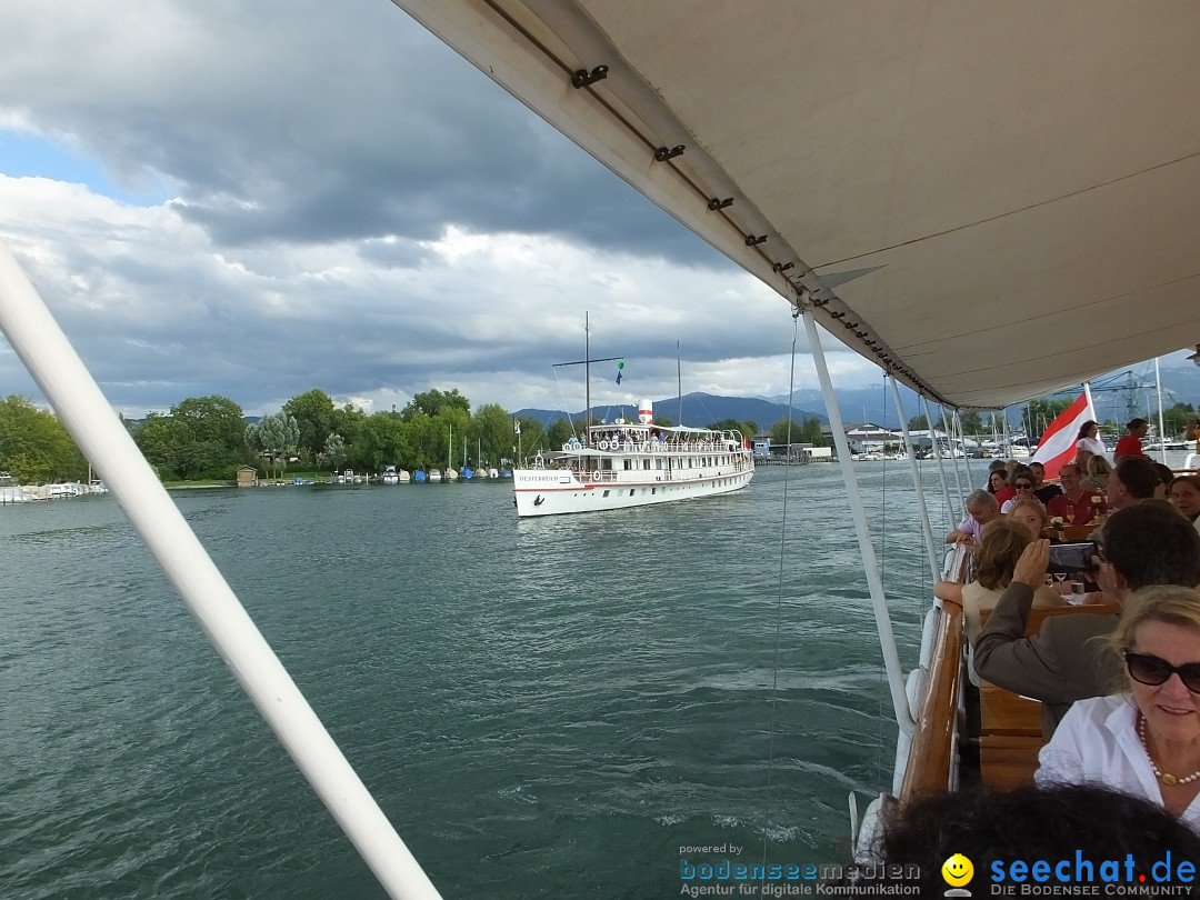 BREGENZER LUFTSPIELE: Jungfernfahrt am Bodensee: Euter-Luftschiff, 23.08.20