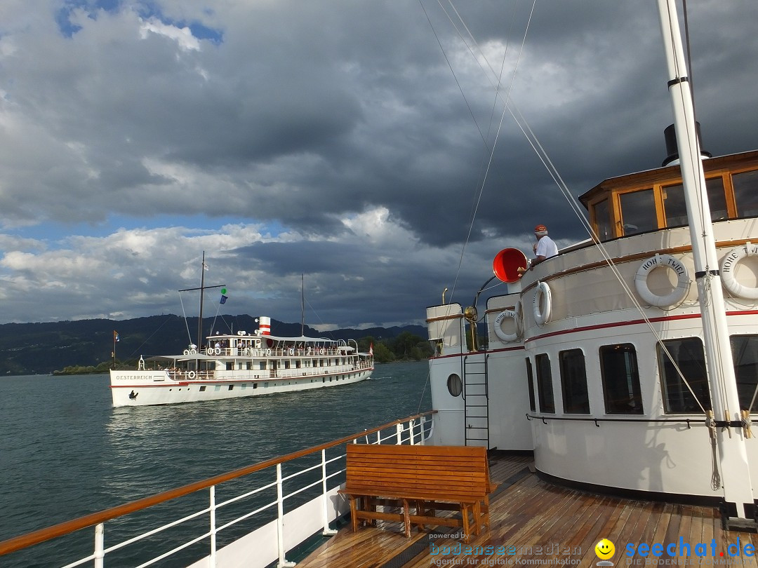 BREGENZER LUFTSPIELE: Jungfernfahrt am Bodensee: Euter-Luftschiff, 23.08.20