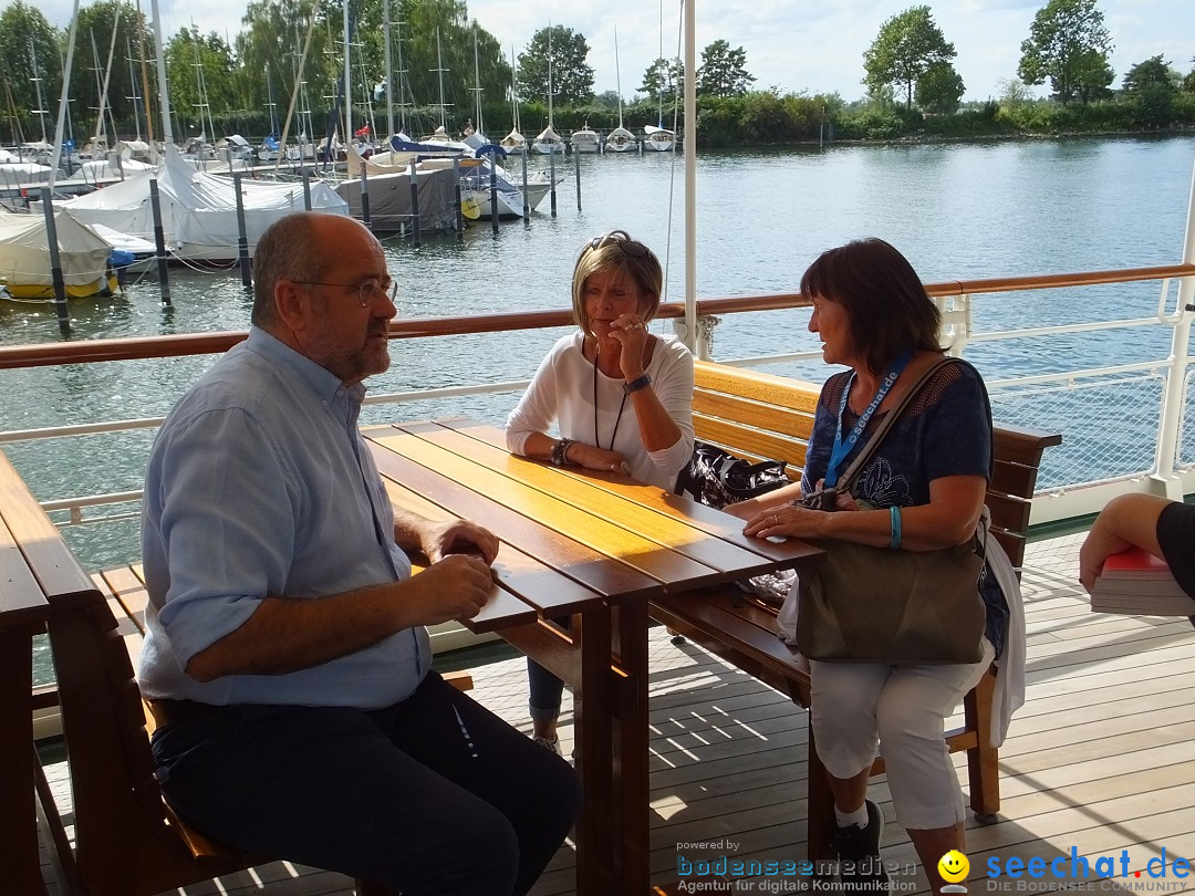 BREGENZER LUFTSPIELE: Jungfernfahrt am Bodensee: Euter-Luftschiff, 23.08.20