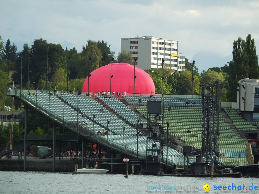 BREGENZER LUFTSPIELE: Jungfernfahrt am Bodensee: Euter-Luftschiff, 23.08.20