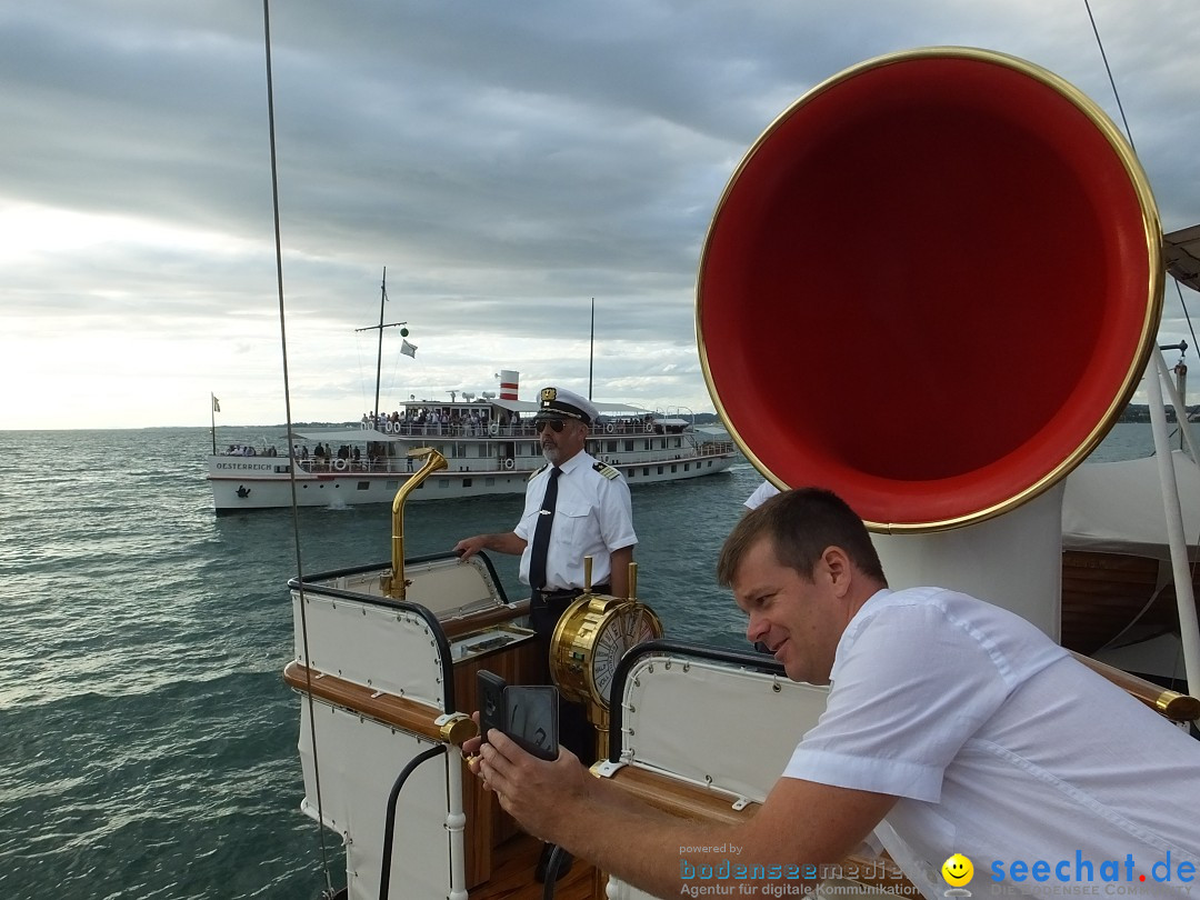 BREGENZER LUFTSPIELE: Jungfernfahrt am Bodensee: Euter-Luftschiff, 23.08.20