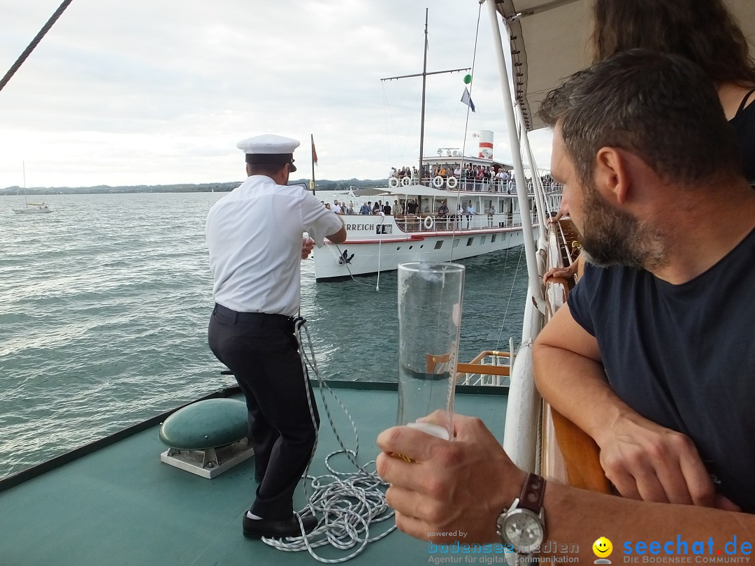 BREGENZER LUFTSPIELE: Jungfernfahrt am Bodensee: Euter-Luftschiff, 23.08.20