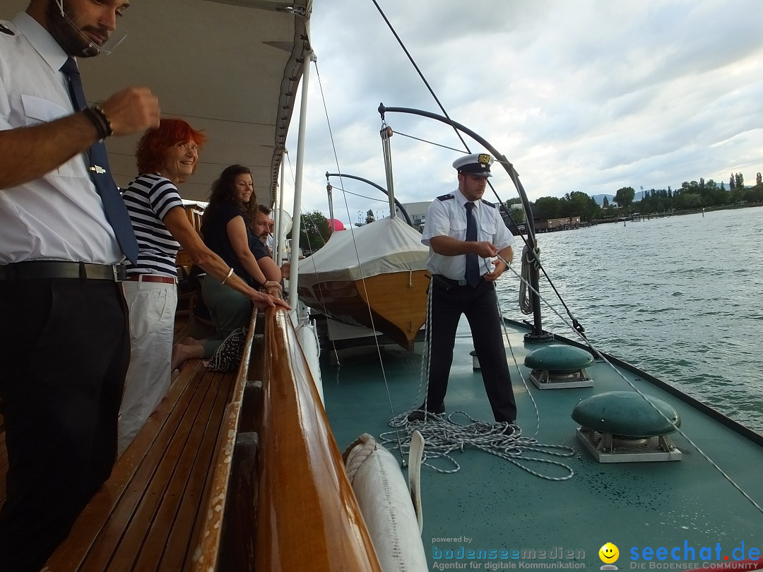 BREGENZER LUFTSPIELE: Jungfernfahrt am Bodensee: Euter-Luftschiff, 23.08.20