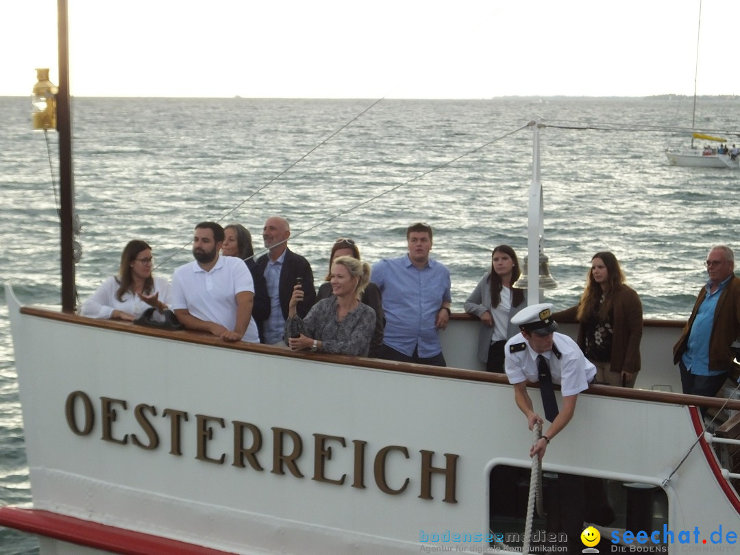 BREGENZER LUFTSPIELE: Jungfernfahrt am Bodensee: Euter-Luftschiff, 23.08.20