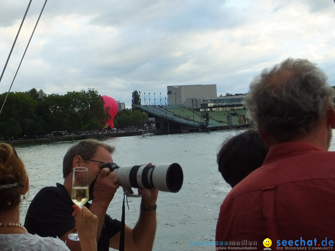 BREGENZER LUFTSPIELE: Jungfernfahrt am Bodensee: Euter-Luftschiff, 23.08.20