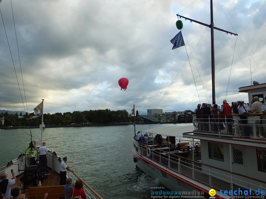 BREGENZER LUFTSPIELE: Jungfernfahrt am Bodensee: Euter-Luftschiff, 23.08.20