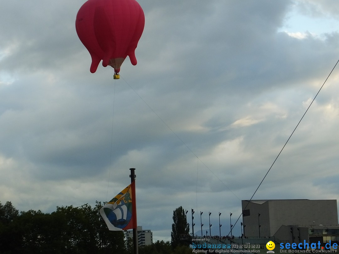 BREGENZER LUFTSPIELE: Jungfernfahrt am Bodensee: Euter-Luftschiff, 23.08.20