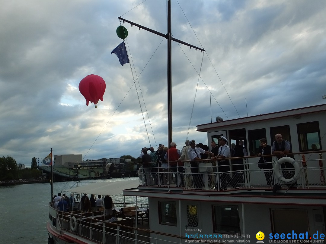 BREGENZER LUFTSPIELE: Jungfernfahrt am Bodensee: Euter-Luftschiff, 23.08.20